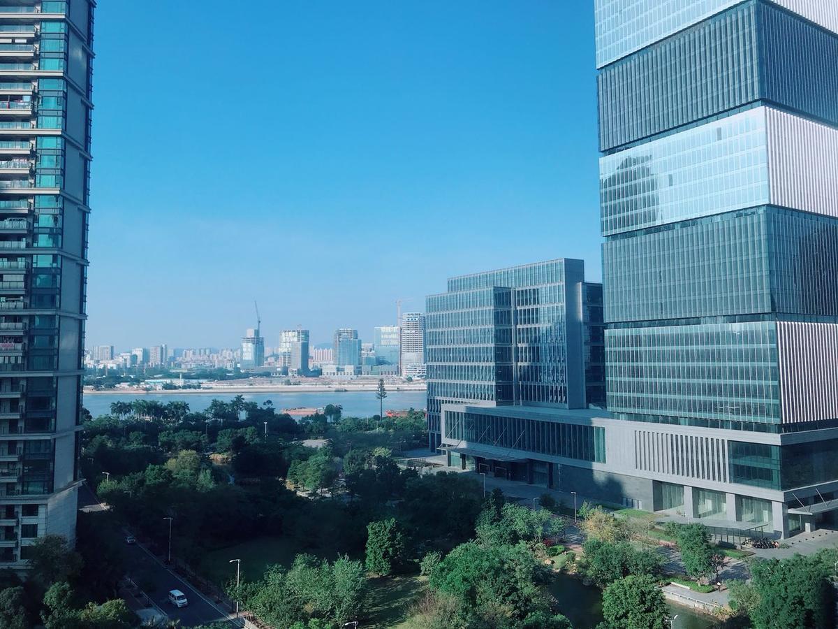 Pazhou Laiste International Aparthotel Canton Fair Complex Branch Buitenkant foto