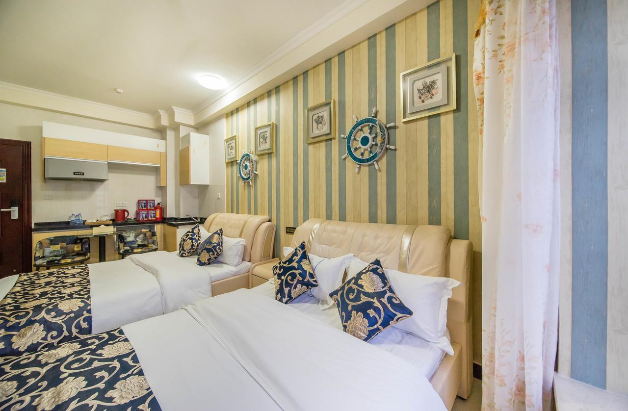 Pazhou Laiste International Aparthotel Canton Fair Complex Branch Buitenkant foto