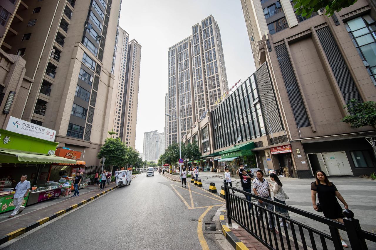 Pazhou Laiste International Aparthotel Canton Fair Complex Branch Buitenkant foto