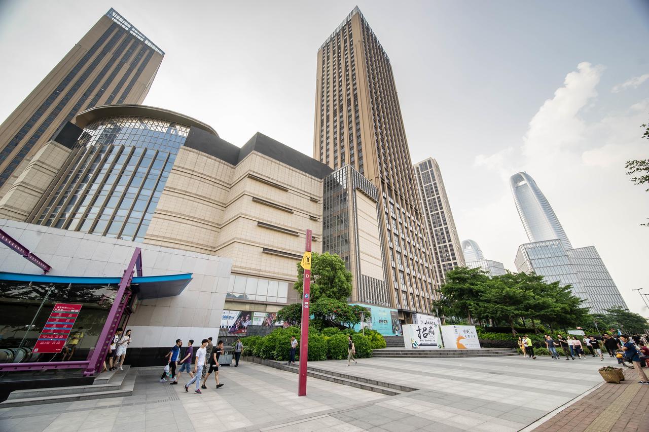 Pazhou Laiste International Aparthotel Canton Fair Complex Branch Buitenkant foto