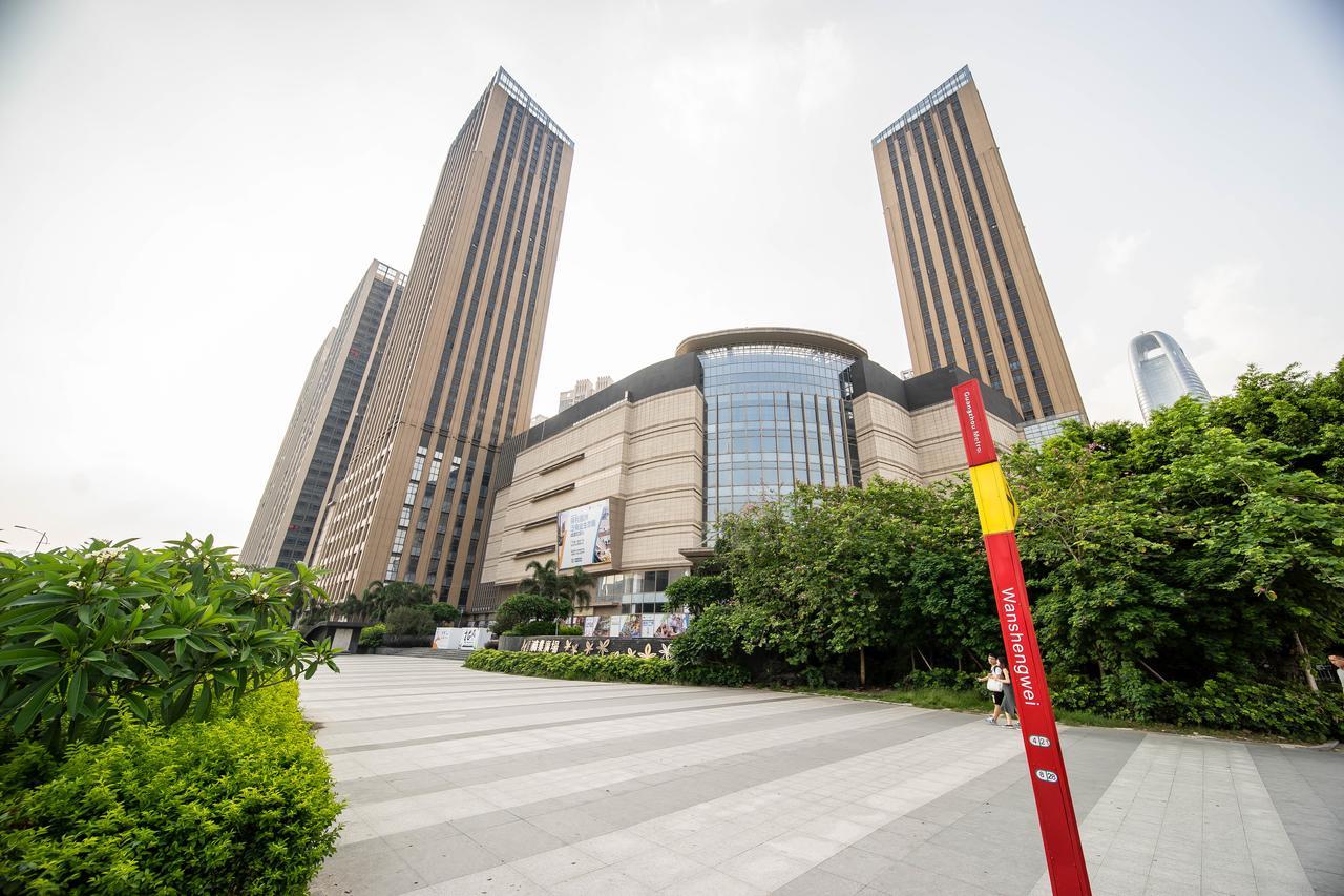 Pazhou Laiste International Aparthotel Canton Fair Complex Branch Buitenkant foto